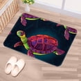 thumbnail image 5 of Turtle Polyester Chair Rug Mat, Non-Slip and Machine Washable Area Rugs, 5 of 6