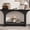 Black, variant on Tarnorci 55" Console Tables for Entryway Hallway, Living Room，	black