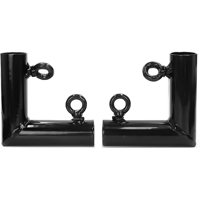 1'' L Shaped Corner Canopy Fitting - Fits 3/4" EMT - Cage Frame Corner Kit for Golf Basebal Batting Cage (2pcs)
