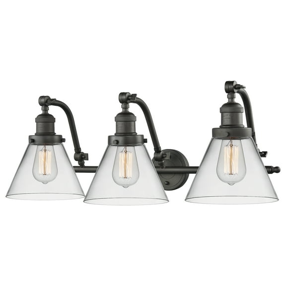 Double Swivel Three Light Wall Bracket