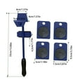 thumbnail image 2 of Binwennn Nouvel Ensemble d'Outils de Levage de Meubles avec Roues, Glisseurs Robustes pour Appareils Électroménagers, 4 Glisseurs à Roulettes avec Capacité de Charge de 660 Lbs, Protection Wh, 2 of 7
