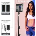 thumbnail image 6 of Sprite20 2-Packs LED Video Lighting Kit for Photography, Full RGB Color LED Studio Lights for Video Recording, Streaming & Filming, LED Panel Light with APP/Remote Control, 2500-8500K, 6 of 8