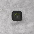 thumbnail image 4 of True North by Sleep Philosophy Plush Heated 50x70" Throw with Built-In Control - Grey, 4 of 4