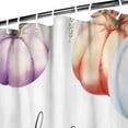 thumbnail image 5 of Hello Pumpkin Fall Shower Curtains,Reusable Bath Curtain with Hooks Basic Polyester Fabric Bathroom Curtains for Bathroom Bathtub Autumn Holiday, 5 of 5