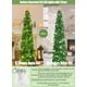thumbnail image 3 of Árbol de Navidad HMASYO 1,5 m con luces y oropel verde, 3 of 9
