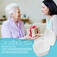 thumbnail image 6 of Lieonvis Denture Case,Denture Cup with Strainer,Complete Clean Care for Dentures,Denture Bath Box False Teeth Storage Box with Basket Net Container Holder, 6 of 9