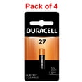 thumbnail image 2 of Duracell MN27 12V Alkaline Battery - Long-Lasting Power for Car Alarm, Key Fobs, Burglar Alarm, Remote Controls, GPS Tracker, Cigarette Lighter, Electronic Door Lock & Garage Door Opener - Pack of 4, 2 of 8