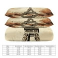 thumbnail image 3 of Eiffel Tower Bedding Set with Zipper Closure for Girls & Boys, 3 of 6