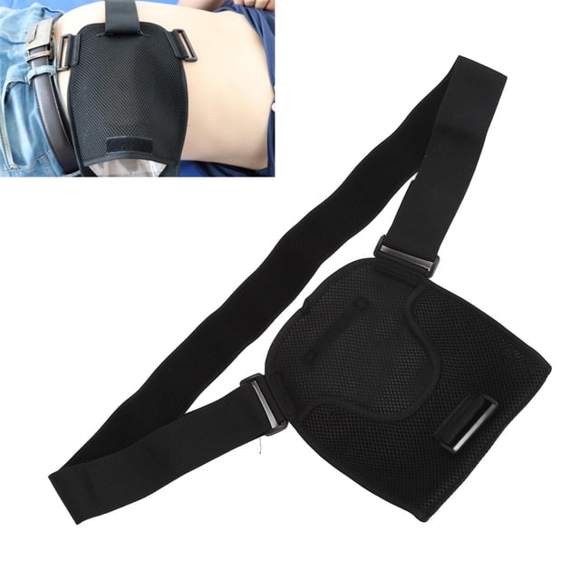 Ostomy Pouch Liner Belt, Large Load Bearing Capacity Colostomy Bag Cover Belt Fixation Adjustable Opening for Daily Life