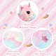 thumbnail image 4 of Almohada de felpa Muiteiur, 43,4 cm, tamaño grande, unicornio rosa para niñas, 4 of 8