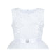 thumbnail image 4 of Vestido de Niña de Flores Blanco Princess Corona Disfraz Fiesta 8 Años, 4 of 6