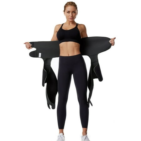 

In 1 Slim Thigh Trimmer Leg Shapers Women High Waist Trainer Compress Belt Burning Workout Shaper Exercise