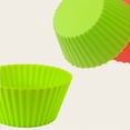 thumbnail image 6 of 4Pcs Silicone Cake Cup Liner Baking Cup Mold Muffin Round Cakecup Cake Tool, 6 of 8