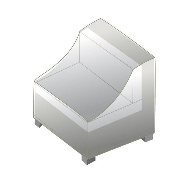 TK Classics Large Patio Chair Cover in Beige