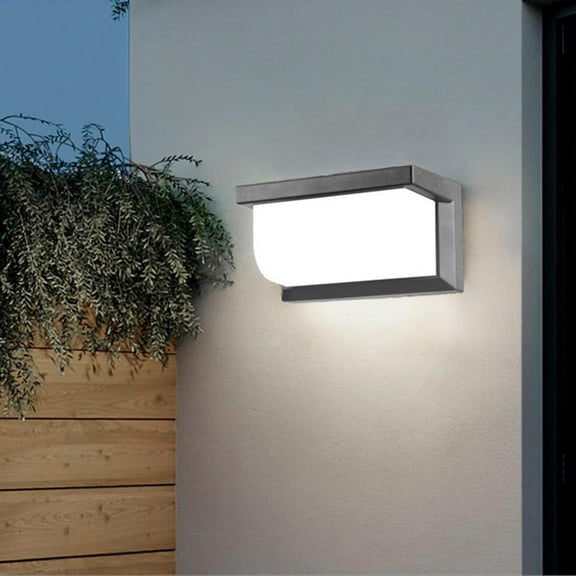 FANHAO Solar Outdoor Lights -Waterproof Sensor Wireless Security Lights for Garden Fence Yard