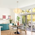 thumbnail image 2 of Parrot Uncle Modern 3-Light Pendant Chandelier, White, E26 Base, Dimmable, 2 of 13