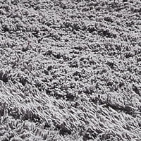 Alfombra de baño de algodón gris Erin de 24 x 36 pulg. RT Designers Collection RGE08334