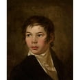 thumbnail image 2 of Jan Rustem 20x23 Black Ornate Framed Double Matted Museum Art Print Titled: Portrait of Edward Jan Rander (1806-1878) (1823-1826), 2 of 5