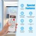 thumbnail image 6 of Giantex 18000 BTU Split Air Conditioner, Inverter Air Conditioner w/5 Operation Modes, Self-Cleaning Function & Installtion Kit Included, Energy Efficient AC Unit, 6 of 7