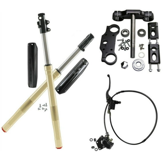 Front Forks Triple Tree Fork Brake for Apollo Dirt Bike 125CC 150cc 200CC