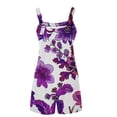 thumbnail image 5 of Kmdttou 2025 New Fashion Women's Summer Comfortable Casual Suspender Printing Shorts Pocket Jumpsuit Shorts with Pockets Clothes on Clearance!, 5 of 5