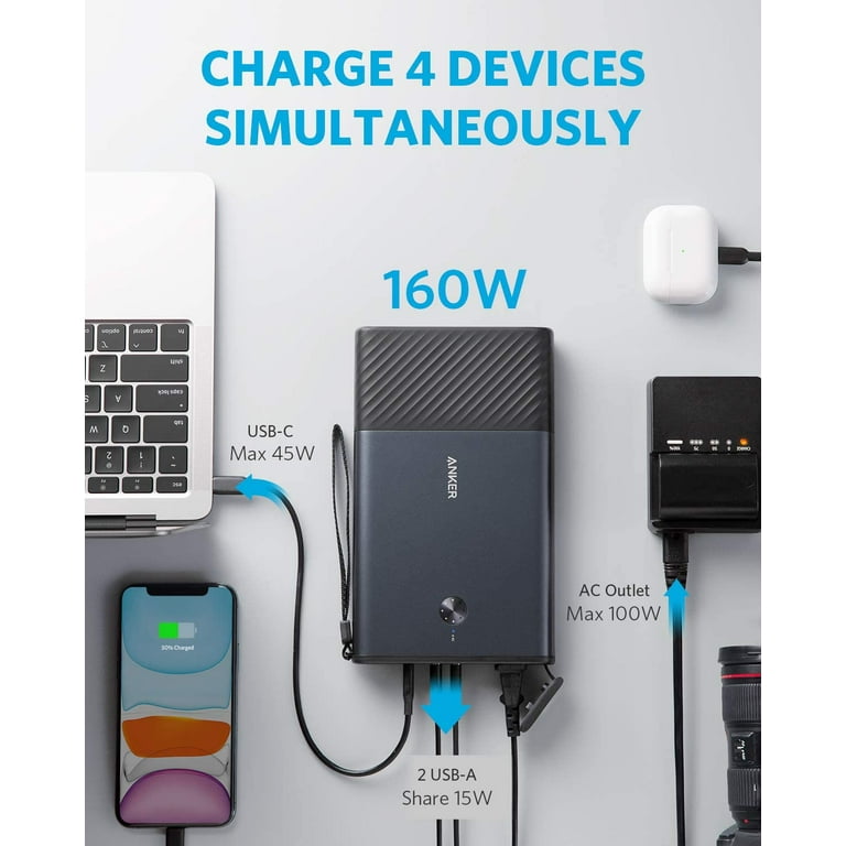 Amazon.com: Anker Powerhouse 90, 87.6Wh Portable Charger