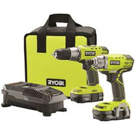 RYOBI 18-VOLT DRILL AND IMPACT KIT