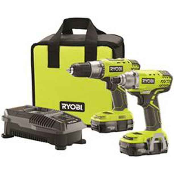 RYOBI 18VOLT DRILL AND IMPACT KIT