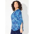 thumbnail image 3 of Catherines Women's Plus Size Breezeway Georgette Blouse, 3 of 6