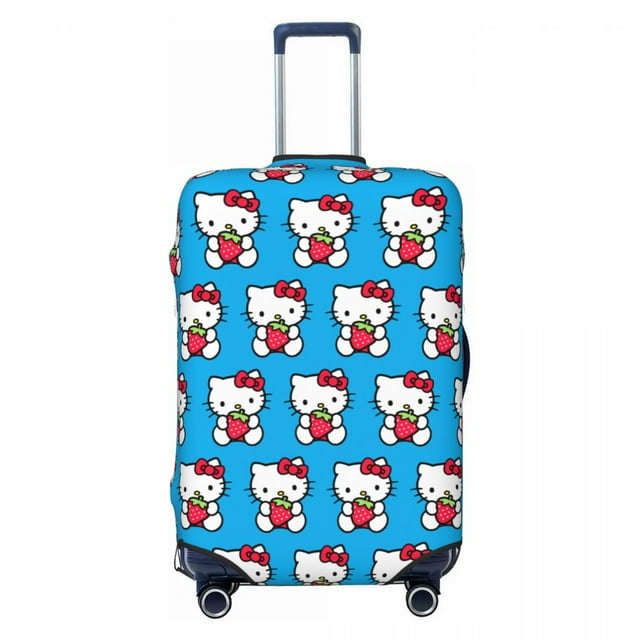Custom Sanrio Hello Kitty Suitcase Cover Dust Proof Travel Luggage Covers for 18-32 inch