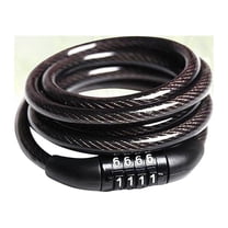 UPGRATOR Motorcycle Lock 1Pack Coded Lock for Bike and Scooter 8*47.2in