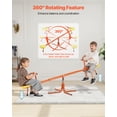 thumbnail image 3 of VEVOR Kids Seesaw 100 lbs Capacity Swiveling 360 Degrees Rotating Teeter Totter, 3 of 9