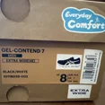 thumbnail image 2 of Asics Men's Sneakers Gel Contend 7 Sz 8 Extra Wide Running Shoes Black/White, 2 of 6