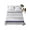 Gray, variant on Gray Stripe Full Size Flat Sheet, Wrinkleproof & Fadeproof Cooling Flat Bed Sheet Only, Modern Abstract Art Navy Blue Striped Rustic Breathable Soft Bedding Top Sheets 81 x 96 Inches
