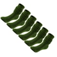 thumbnail image 2 of Jumpingount 3a Juego de 2 calcetines holgados de poliéster, suaves y elegantes, para mujer: estilo sencillo para cualquier ocasión Medias Verde oliva, 2 of 6