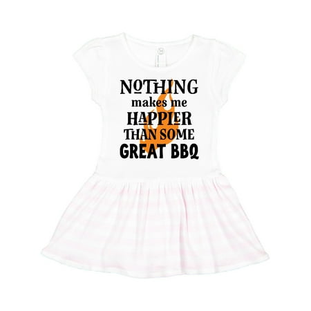 

Inktastic Barbecue Lover Funny BBQ Gift Toddler Girl Dress
