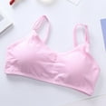 thumbnail image 6 of 6 Pieces Girls Teenage Bra Kids Soft Breathable Cotton Comfort Underwear Tops Clothin, 6 of 7