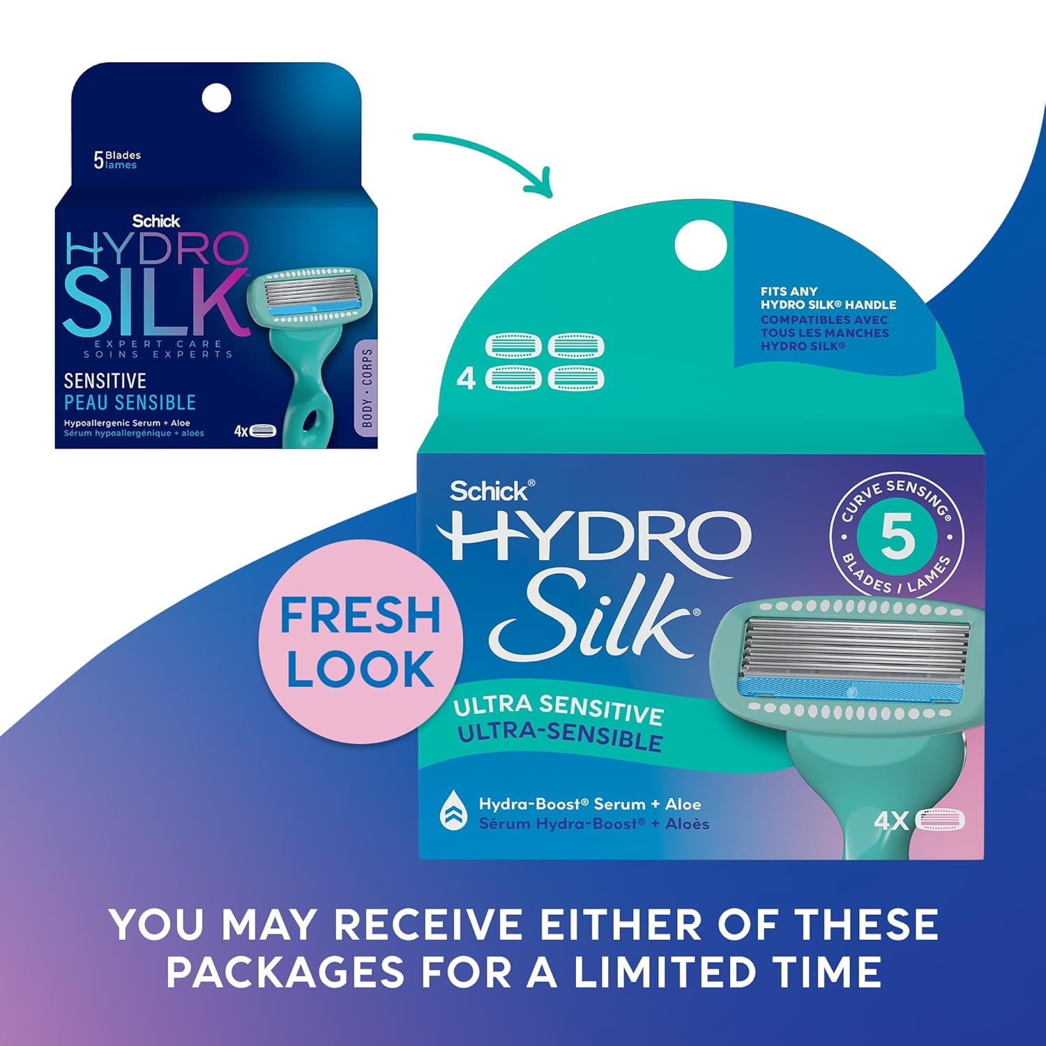 Hydro Silk Cartridges 4 ea (Pack of 4)