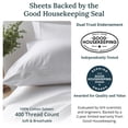 thumbnail image 3 of California Design Den 400 Thread Count 100% Cotton Sateen Twin Sheet Set - White, 3 of 10