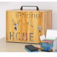 thumbnail image 2 of ZheElen Wood Lockers With Desktop Lockable Mobile Phone Storage Box Employee Safe Storage Solution Office, 2 of 6