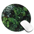 thumbnail image 2 of Disketp Lush Foliage Green Plant Small Mouse Pad 7.9x7.9 Inches,Washable Round Mousepad For Office Laptop Computer,Non-Slip Rubber Base Mouse Pads For Wireless Mouse, 2 of 9
