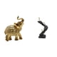 thumbnail image 1 of Figura de escritorio,Estante de estatua de elefante para escritorio,oficina,decoración del hogar,Estatua de escalera,Estatua de escalera con libros para escalar,decoración, 1 of 8