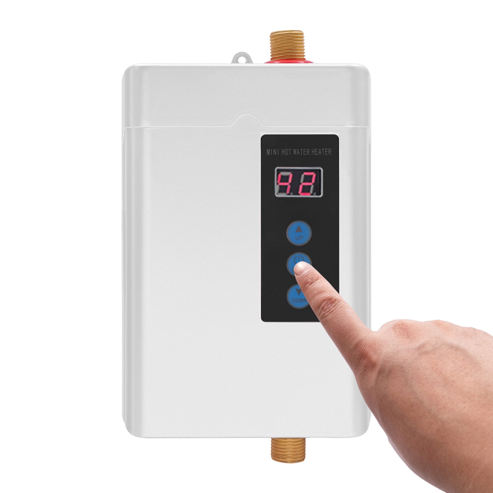 4KW Electric Water Heater, Under Sink Instant Calorifier & LCD Touch Screen For Homes, Schools And Offices