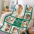 thumbnail image 4 of Dad Gifts Blanket Custom Blanket with Photos Text Personalized Best Dad Ever Pictures Collage Throw Blanket Customized Father's Day Birthday Gifts for Dad Father Papa, 4 of 6