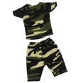 thumbnail image 4 of Conjunto de 2 Camisetas de manga corta y pantalones de camuflaje Zulema para muñecas de 14,5 pulgadas, 4 of 4