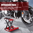 thumbnail image 4 of Soporte Elevador de Motocicleta BLOOSOM Central de gato de tijera Modelo QJD001, 4 of 4