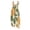 Cyan, variant on JULMCOMO Cotton Linen Jumpsuits for Women Pull On Floral Print Scoop Neck Comfy Loose Fit Rompers Tie Strap Vintage Casual Summer Overalls Cyan L
