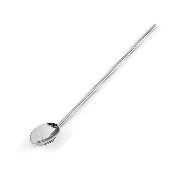 Cocktail Mate Stainless Steel Bartender Spoon Straw Spoon Shaped