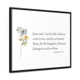 thumbnail image 3 of Scripture Sign, Bible Verse Sign, Children are pure at heart, Matthew 19:14, 3 of 5