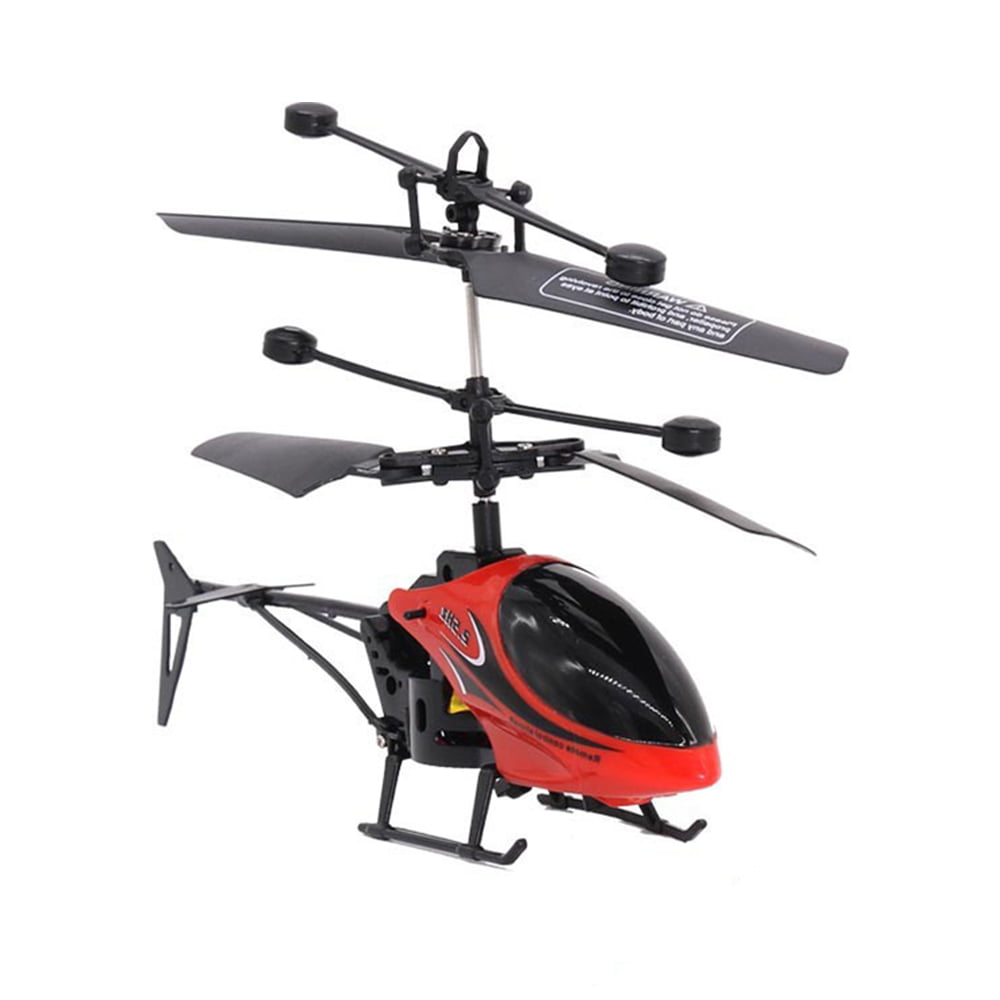 Mini Remote Control Helicopter Suspension Dron Aircraft with Altitude Hold 2 Channel Gyro Stabilizer and High &Low Speed LED Light for Indoor to Fly for Kids and Beginners Helicopter with Remote